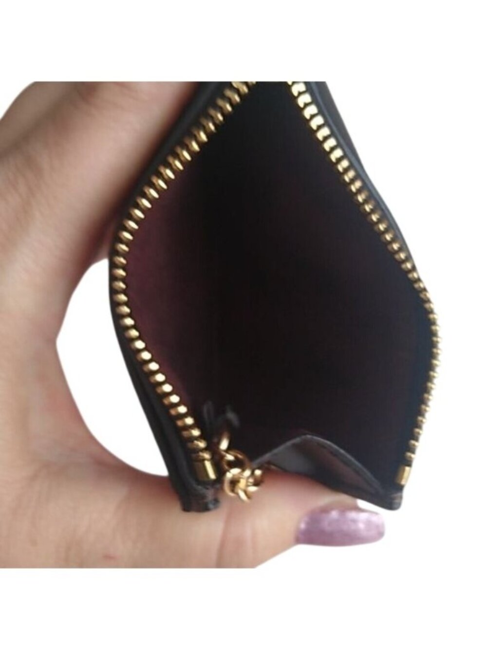 Coach F87799 Mini Skinny ID Case in Signature Canvas w/Field Plaid Print, IM/PGZ - Picture 5 of 7